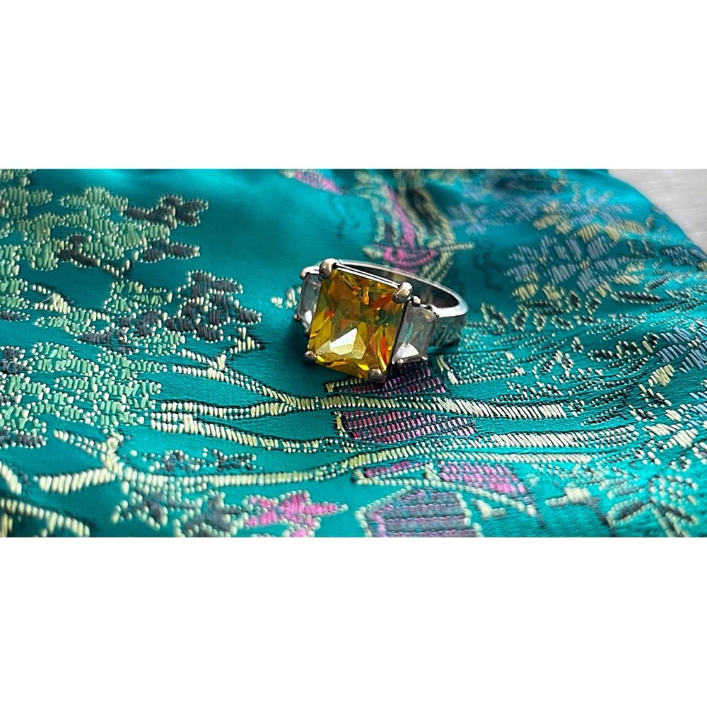 Lemon Quartz Ring